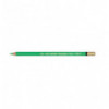 Олівець акварельний MONDELUZ 3720. Потовщений м'який грифель. Колір - світло-зелений