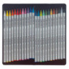 Олівці кольорові акварельні бездеревні KOH-I-NOOR PROGRESSO, 24 кольори, подарункова металева упаков
