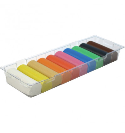 Пластилін "Підводний світ", 10 кольорів, 200 г. Поліетиленова упаковка з пластиковим піддоном.