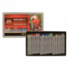 Олівці кольорові акварельні бездеревні KOH-I-NOOR PROGRESSO, 36 кольорів, подарункова металева упако