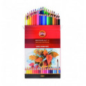 Олівці кольорові акварельні художні MONDELUZ, 36 кольорів