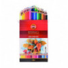 Олівці кольорові акварельні художні MONDELUZ, 36 кольорів