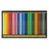 Олівці кольорові акварельні художні, 36 кольорів, подарункова металева упаковка