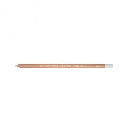 Пастель в олівці GIOCONDA 8820, титан білий. Деревина - кедр.