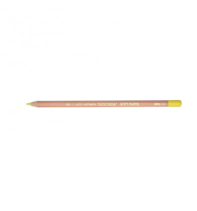 Пастель в олівці GIOCONDA 8820, лимонний жовтий. Деревина - кедр.