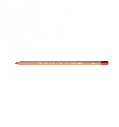 Пастель в олівці GIOCONDA 8820, кармін світло-червоний. Деревина - кедр.