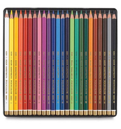 Художественные цветные карандаши POLYCOLOR, 24 цв.