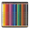 Художні кольорові олівці POLYCOLOR, 24 кольори. Подарункова металева упаковка
