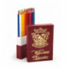 Колекційний набір художніх кольорових професійних олівців POLYCOLOR Retro, 24 кольори. Подарункова е