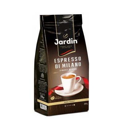 Кофе зерновой JARDIN Espresso di Milano 250гр