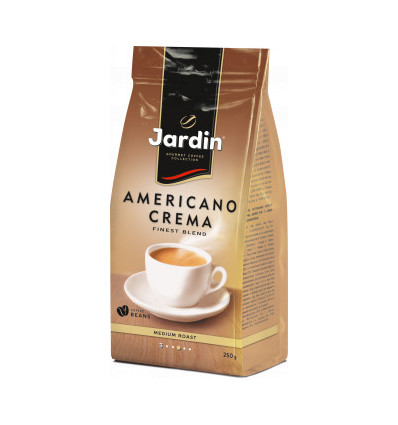 Кава зернова JARDIN Americano Crema 250гр