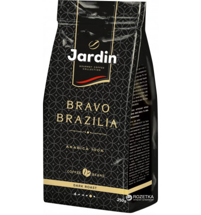 Кава зернова JARDIN Bravo Brazilia 250гр
