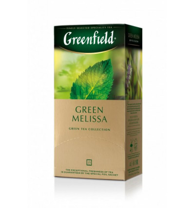 Чай Greenfield Green Melissa 1,5гр х 25 пакетиков