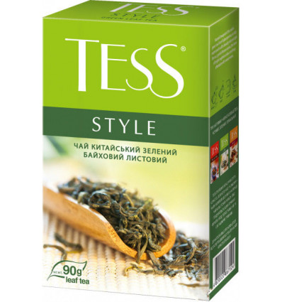 Чай TESS Style, зелений 90 гр