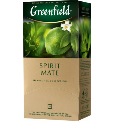 Чай Greenfield Spirit Mate 1,5гр х 25 пакетиков