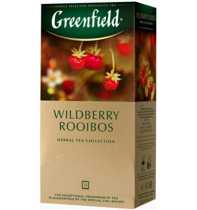 Чай Greenfield Wildberry Rooibus 1,5гр х 25 пакетиків