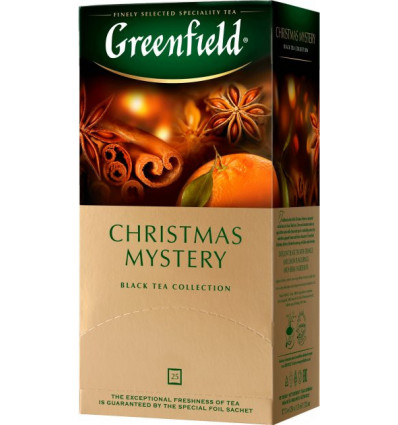 Чай Greenfield Christmas Mystery 1,5гр х 25 пакетиков