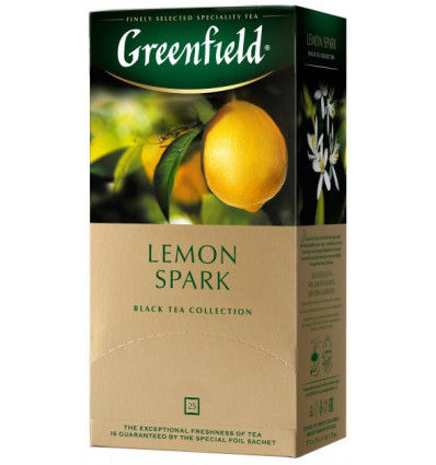 Чай Greenfield Lemon Spark 1,5гр х 25 пакетиків