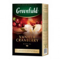 Чай Greenfield Vanilla Cranberry, чорний 100гр