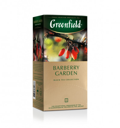 Чай Greenfield Barberry Garden 1,5гр х 25 пакетиков