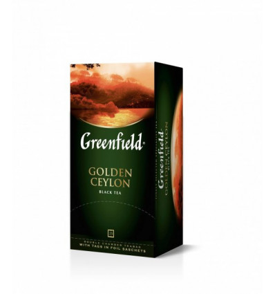 Чай Greenfield Golden Ceylon 2гр х 25 пакетиков