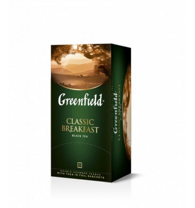 Чай Greenfield Classic Breakfast 2гр х 25 пакетиков