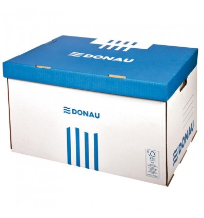 Короб для архивных боксов Donau TOP, синий (7665301PL-10)