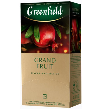 Чай Greenfield Grand Fruit 1,5гр х 25 пакетиків