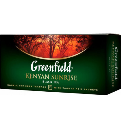 Чай Greenfield Kenyan Sunrise 2гр х 25 пакетиков