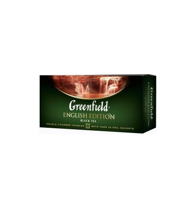 Чай Greenfield English Edition 2гр х 25 пакетиків
