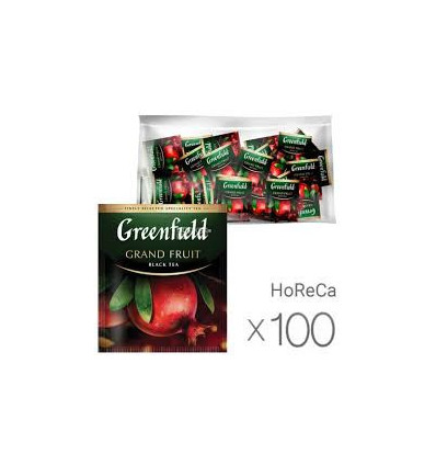 Чай Greenfield Grand Fruit 1,5гр х 100 пакетиків Хорека