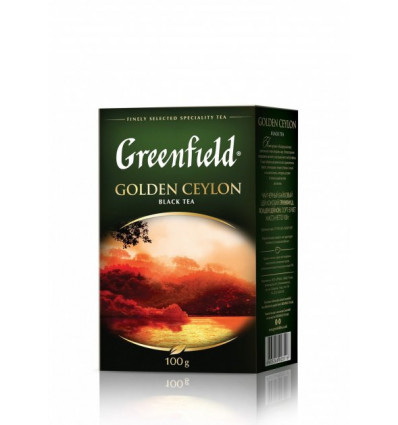 Чай Greenfield Golden Ceylon 100гр