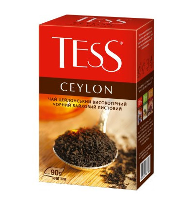 Чай TESS Ceylon, черный 90 гр