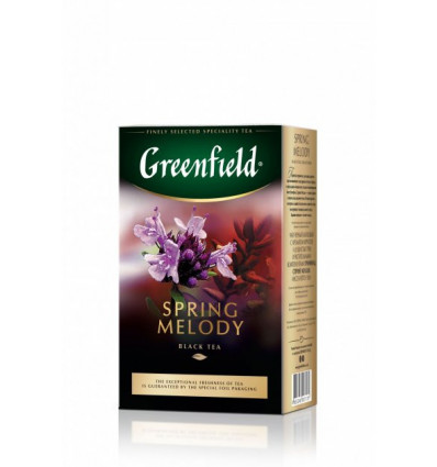 Чай Greenfield Spring Melody, черный 100гр
