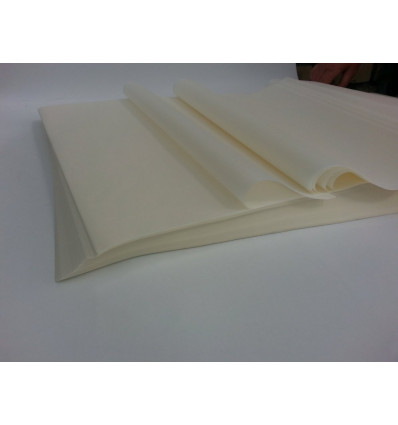 Упаковка силиконовой пергаментной бумаги 60 * 40см 500шт для выпекания, белая