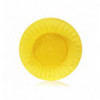 Тарелка-Ю d 20,5см желтая стекловидное 10шт Укр.