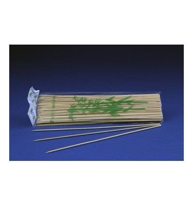 Палочки для шашлыка 30см 100шт бамбук