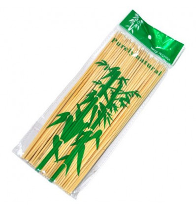 Шпажка для шашлику 25см 100шт бамбук