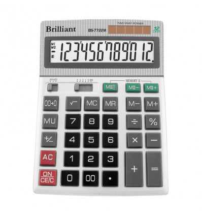 Калькулятор BS-7722M 12р., 2-пит