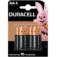 Элемент питания (батарейка) DURACELL LR6 (AA) 6 шт. (цена за одну батарейку)