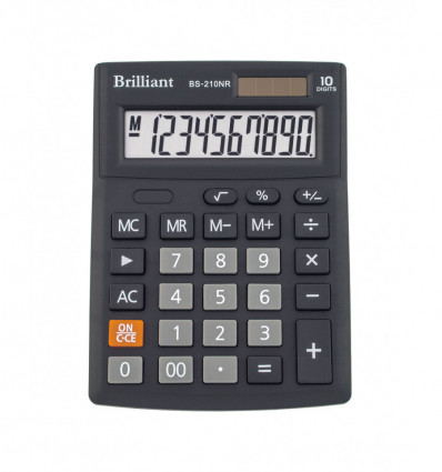Калькулятор Brilliant BS-210NR, 10 розрядів