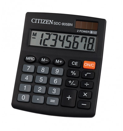 Калькулятор Citizen SDC-805II 8 розрядів