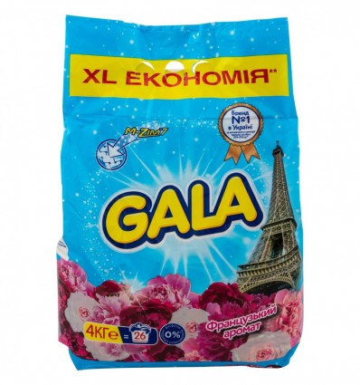 Средство моющее Gala Французский аромат порошок 4кг