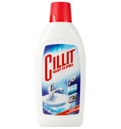 Средство Cillit для удаления известкового налета и ржавчины 450мл