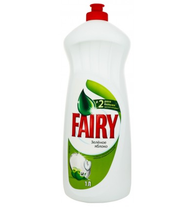 Средство для мытья посуды Fairy Зеленое Яблоко 1л