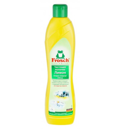 Молочко для чищення Frosch лимон 500мл