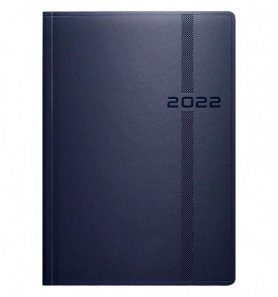 Щоденник датований BRUNNEN 2022 Стандарт Melavir синій