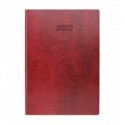 Щоденник датований BRUNNEN 2022 Стандарт Flex бордовий
