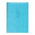 Щоденник датований BRUNNEN 2022 кишеньковий Tweed блакитний
