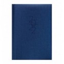 Ежедневник датированный BRUNNEN 2022 карманный Tweed синий